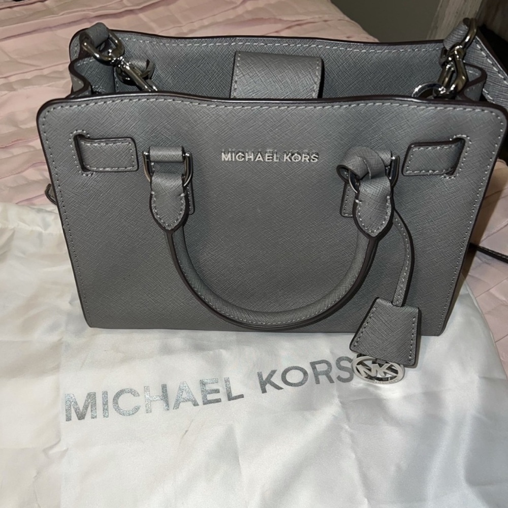 Michael Kors Charcoal Grey purse great condition